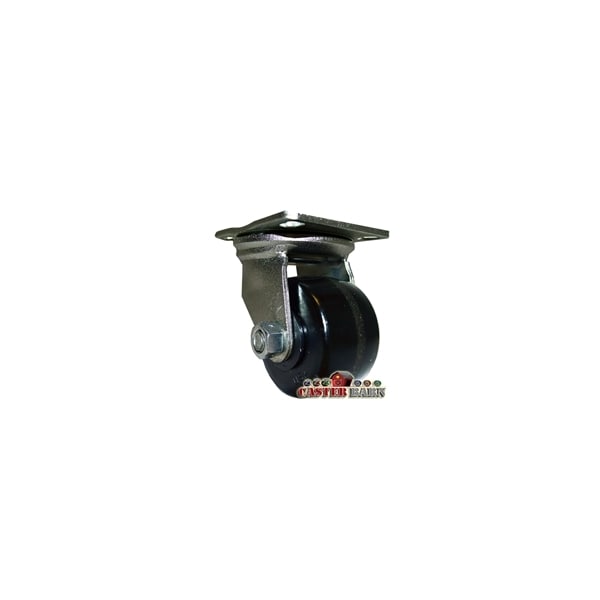 3" LOW PROFILE PLATE CASTER, PHENOLIC WHEEL, 05 SERIES- PN, 05PH30I